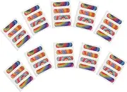40pcs Adorable Cartoon Patches 4 Patterns 4 Sheets/box First Aid for Adults and Boys and Girls