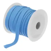 1/2 Inch Double Fold Bias Tape Continuous Bulk Bias Tape (Blue 25 Yards)