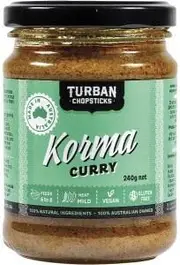 Turban Chopsticks Curry Paste Korma Curry 240g
