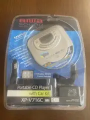 Aiwa XP-V716C Portable CD Player EASS w/ Car Kit - BRAND NEW SEALED