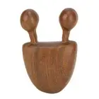 Massage Scraper Wenge 2 Tooth Portable Comfortable Gua Sha Scraper For Face GBD