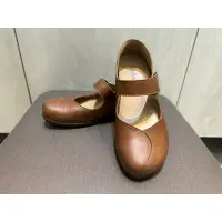 在飛比找蝦皮購物優惠-【MAGY】專櫃 真皮平底休閒鞋 棕色 台灣製造🇹🇼 通勤 