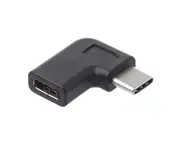 90 Degree Right Angle USB 3.1 Type C Male To Female USB-C Converter