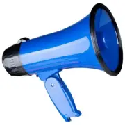 25 Watt Compact Speaker PA Bullhorn - with Built-in Siren, Voice3518