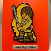 Star Wars Luke Skywalker Pin Official / Exclusive Art Design By Derek Laufman
