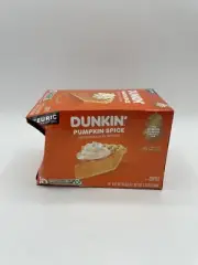 Dunkin' Pumpkin Spice Coffee K-Cups 10ct BB July 2025 Damaged Box Bs297
