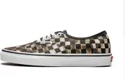 VANS AUTHENTIC CHECKERBOARD LOW SKATE SHOES CAMOUFLAGE US MEN 3.5/WOMEN 5.0