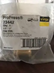 Viega ProPress 23442 Stem Extension, 1/2" - 1" - Bronze