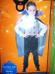 NIP RUBIES Boys VAMPIRE Halloween Costume - SIZE HUSKY 10-12