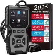 OBD2 Scanner Diagnostic Tool for Check Engine Light Code Reader, Reset Function