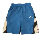 Jordan blue black basketball shorts size XL (13-15 yrs)