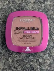 L'oreal Infallible Blush #20 Daring Rosewood 24Hr Fresh Wear Loreal