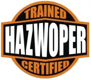 TRAINED CERTIFIED HAZWOPER TRAINED STICKER HARDHAT STICKER TOOLBOX STICKER