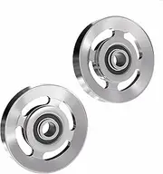 RitKeeps PMAX 4750 Aluminium Pulley Wheels Upgrade Kit – Heavy Duty, Smooth Glide, Rust-Resistant, for Home Gym Rack Systems – 2 Pack