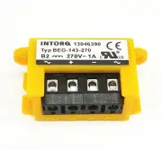 INTORQ 13046390 Motor Brake Rectifier BEG-142-270 Full Wave Rectifier 13046388