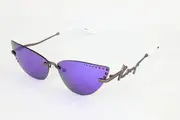 Sunglasses Kenzo KZ40004U 13Z MATTE DARK RUTHENIUM 67/14/140 WOMAN Multicolour 67 mm