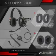 Behind The Head Noise Isolating Headphone for Hytera TC-700 TC-2100 TC-3000