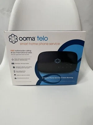 Used Ooma Telo Free Home Phone Service VoIP Phone