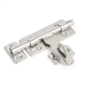 Gate Stainless Steel Safety Lock Padlock Latch Barrel Bolt Hasp Stapler 4"