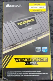 corsair DDR4 2x8 16gb 2666 MHZ for PC/DESKTOP
