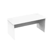 Collins Wooden Executive Straight Work Computer Office Desk 150cm - White