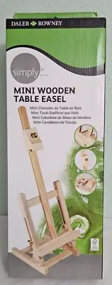 Mini Easel Wood Art Daler Rowney Wooden Small Display Desk Folds