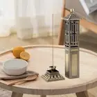Chinese Style Incense Burner Decorative Cone Holder for SPA Wedding Shelf