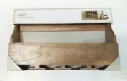 5-Bottle Wine and Glass Holder Wine Rack Wall Decor