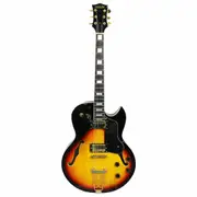 Axiom Columbia Archtop Electric Guitar - Sunburst