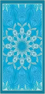 Beach Towel, Microfibre Beach Towel, Blue Beach Towel, Oversized Quick Dry Sand Free Towel, Lightweight Quick Dry Sand Free Beach Towels, Beach Towels for Adults Beach esentials Accessories
