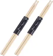 2 Pairs Drum sticks 7A Classic Maple Wood Drumsticks Tip 7a, maple