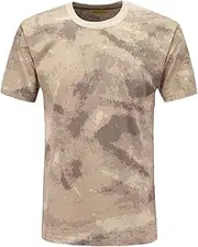 [HanzhuoLG] Men Tactical Tshirt Military Camouflage Cargo Outdoor Tshirt Army Offroad Man Top Baggy Short Sleeve Shirts for Men's Gesha M