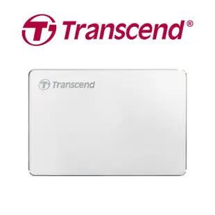 【Transcend創見】2T 1T StoreJet 25C3S 鋁合金 TYPE-C 硬碟 2TB 1TB 外接硬碟