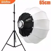 Godox CS-65D 65cm Bowens Collapsible Lantern Globe Shape Softbox + Light Stand