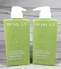 MEDIX 5.5 Coconut Oil Manuka Honey Body Treatment Cream Repair 15oz (2 Pack)