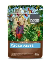 Power Superfoods Cacao Paste Raw Buttons - Cert Org 500g | 250g