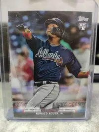 在飛比找Yahoo!奇摩拍賣優惠-Ronald Acuna Jr. RC 2018 Topps