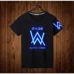 艾倫沃克DJ短袖純棉T恤ALAN WALKER T恤FADED電音夏季男女潮