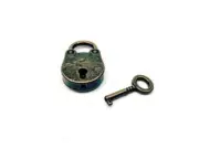 (3 Pack) Hunbay Vintage Antique Style Mini Padlocks