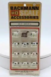 Bachmann Railroad Accessories 1:87 HO Scale Animal Set #1 NIB