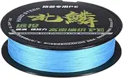 uxcell Braided Fishing Line, 164 Yards 0.23mm Dia Abrasion Resistant Colored Fishing Line for Saltwater/Freshwater/Ice Fishing, 8 Strand Super Strong Zero Stretch [Blue]