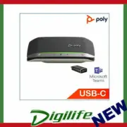 Poly SYNC 20+ Teams Dongle/BT USB-C Smart Speakerphone Dust & Water Resistance