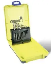 Bordo International METRIC DRILL BIT SET 1-13mm 19-Tools 2-Tier *Aust Brand
