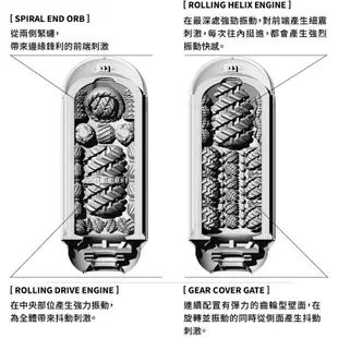 TENGA FLIP 0 (ZERO) EV電動飛機杯 勁炫黑+旋轉震動器 阿性情趣 原廠授權 正版