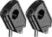 LOKTENWO Aluminum Alloy 7/8” (22mm) Motorcycle Handlebar Risers, Universal Handlebar Mount Clamp Risers Compatible with Dirt Pit Bike Mini Bike