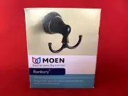 MOEN Banbury Double Robe Hook in Mediterranean Bronze Y2603BRB (16H)