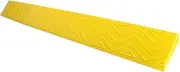 Portable Threshold Ramp,Non-Slip Textured Surface for Wheelchair Cleaning Robot Access - Lightweight Indoor/Outdoor Rampa for Doorways, Scooters & Mobility Devices(Yellow,100 * 8 * 2.5cm)