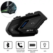 Motorcycle Helmet Intercom Bluetooth Headset FM Interphone Motorbike Headphone