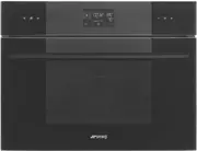 Smeg Linea Compact Steam 100 Midnight Black