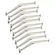 Lid Support Hinge, 10 inch 1mm Material Thickness Lid Stay with Soft Close 10pcs